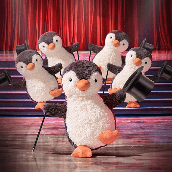 Knuffel Pinguïn Peanut Penguin Medium | 23 cm - Jellycat - In den Olifant