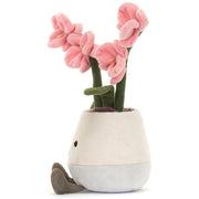 Knuffel Plant Amuseables Pink Orchid - 25 cm - Fantasieknuffels Jellycat - In den Olifant