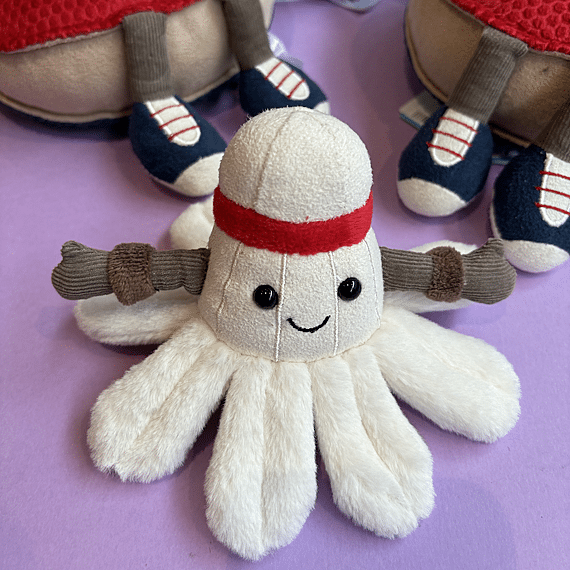 Knuffel Pluimpje Amuseable Sports Badminton | 12 Cm - Fantasieknuffels Jellycat - In den Olifant