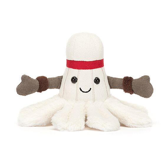Knuffel Pluimpje Amuseable Sports Badminton | 12 Cm - Fantasieknuffels Jellycat - In den Olifant