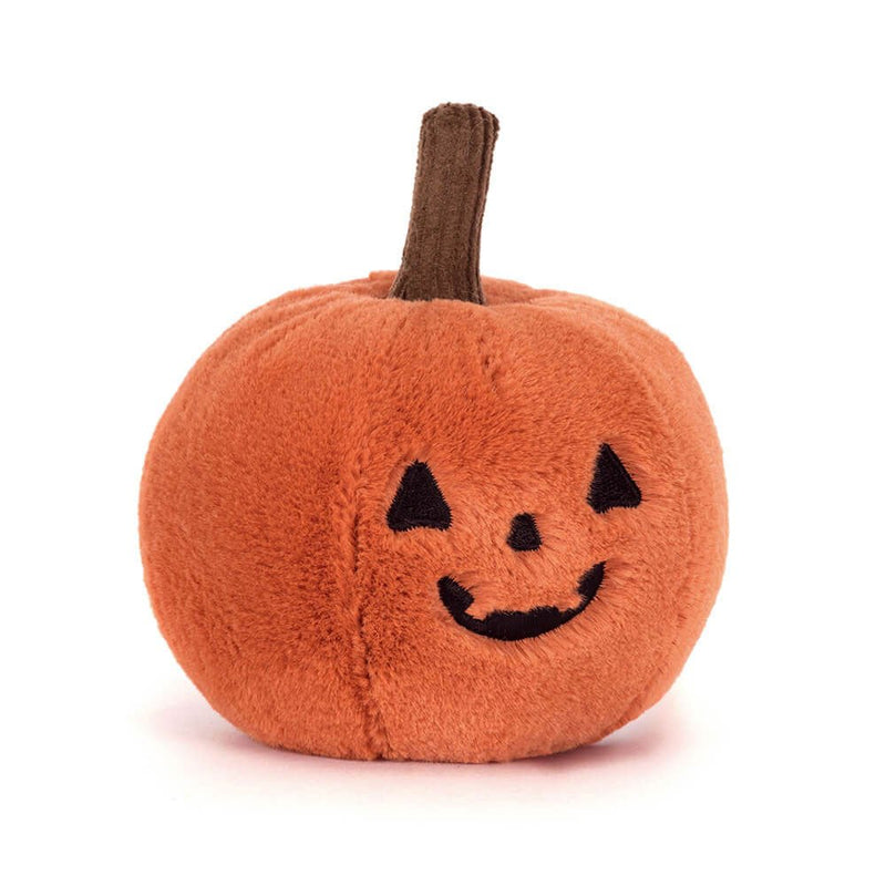 Knuffel Pompoen Ooky Jack O Lantern - 10 cm - Fantasieknuffels Jellycat - In den Olifant