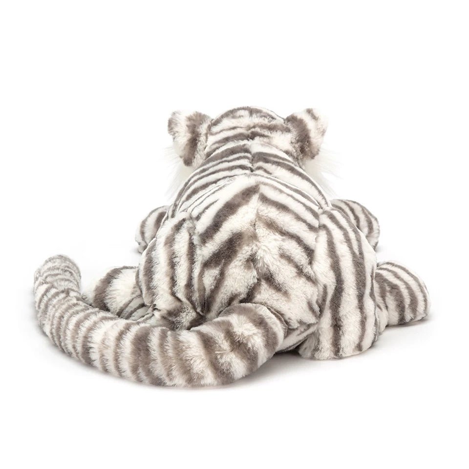 Knuffel Sacha Snow Tiger Little - 36 cm - Wilde dieren Jellycat - In den Olifant