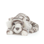 Knuffel Sacha Snow Tiger Little - 36 cm - Wilde dieren Jellycat - In den Olifant