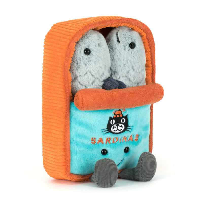 Knuffel Sardine Tin - 17 cm - Fantasieknuffels Jellycat - In den Olifant