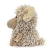 Knuffel Schaap Ramsley Sheep - 24 cm - Boerderijdieren Jellycat - In den Olifant