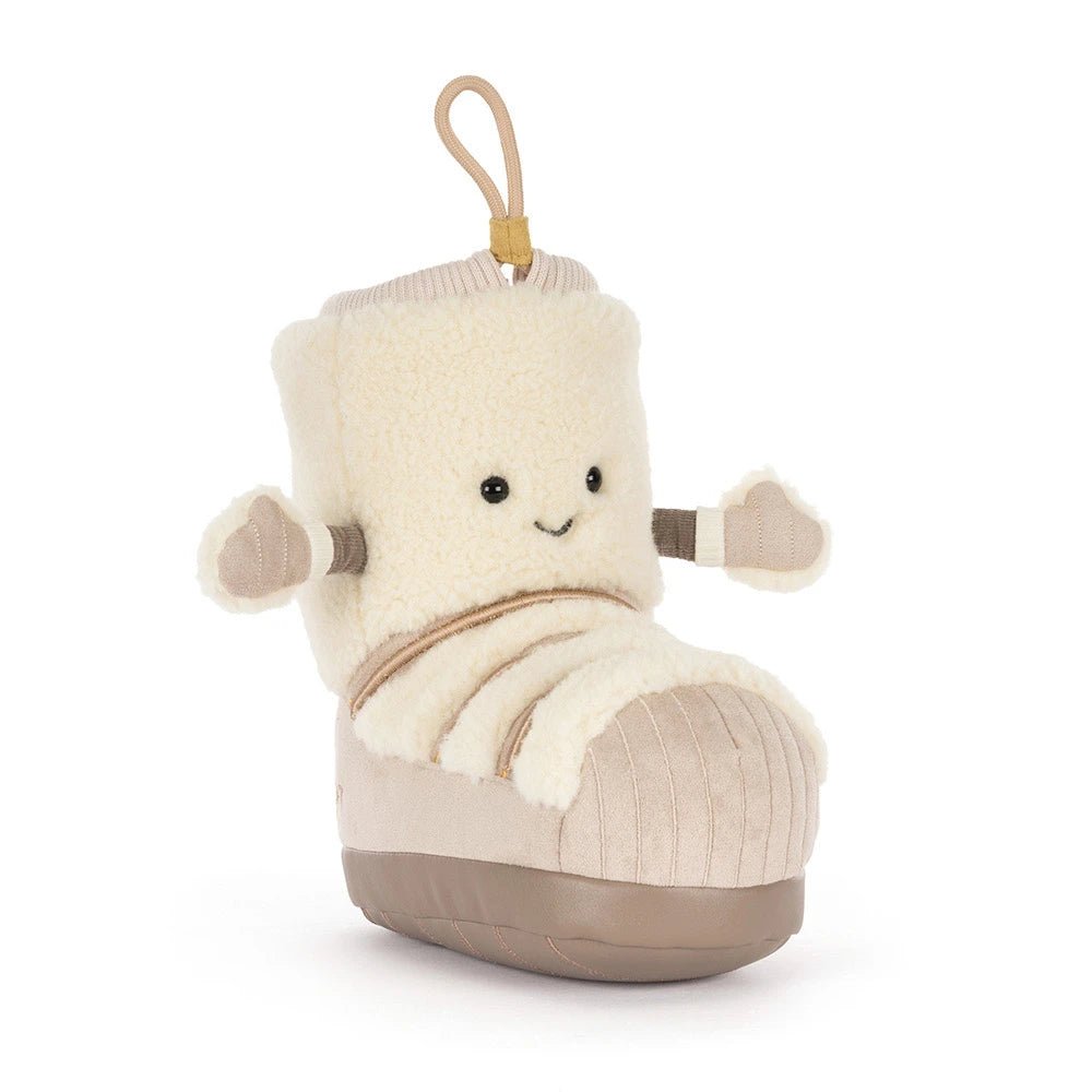 Knuffel Sneeuwschoen Amuseables Perta Snow Boot - 21 cm - Fantasieknuffels Jellycat - In den Olifant