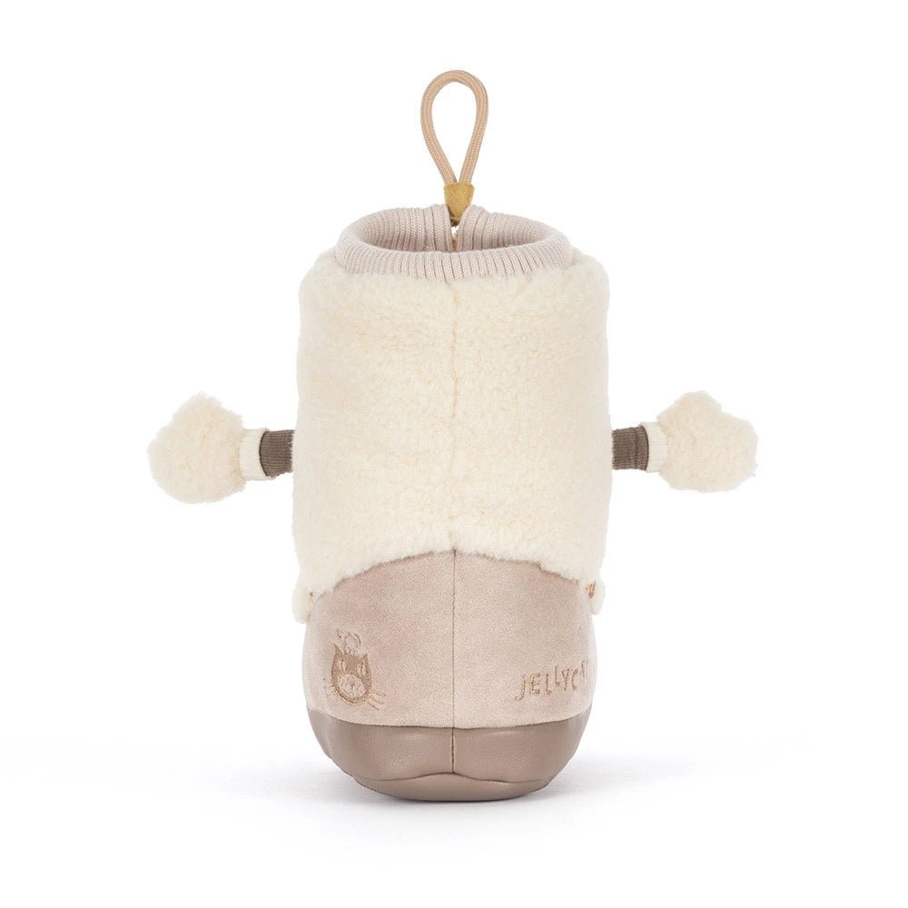 Knuffel Sneeuwschoen Amuseables Perta Snow Boot - 21 cm - Fantasieknuffels Jellycat - In den Olifant