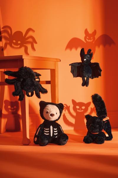 Knuffel Spooky Black Cat - 22 cm - Huisdieren Steiff - In den Olifant