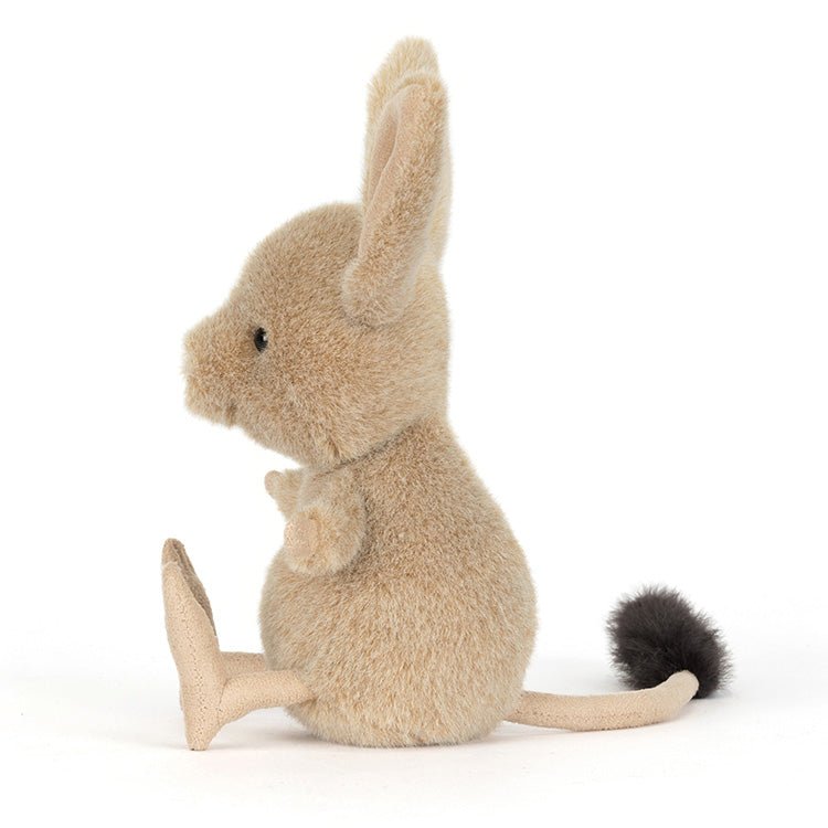 Knuffel Springmuis Jerboa - 14 cm - Wilde dieren Jellycat - In den Olifant