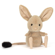 Knuffel Springmuis Jerboa - 14 cm - Wilde dieren Jellycat - In den Olifant