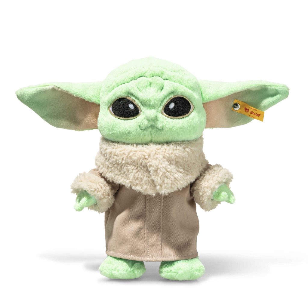 Knuffel Star Wars Grogu Green - 25 cm - Fantasieknuffels Steiff - In den Olifant