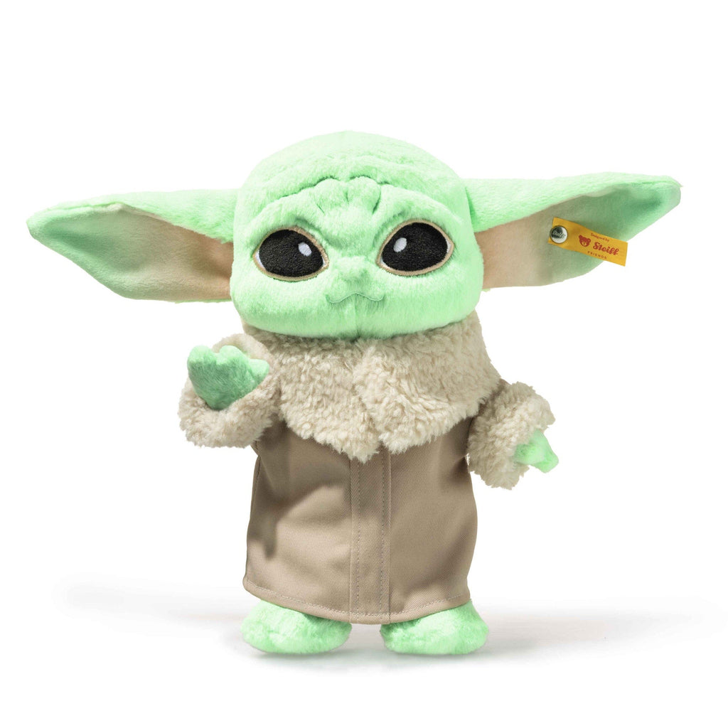 Knuffel Star Wars Grogu Green - 25 cm - Fantasieknuffels Steiff - In den Olifant
