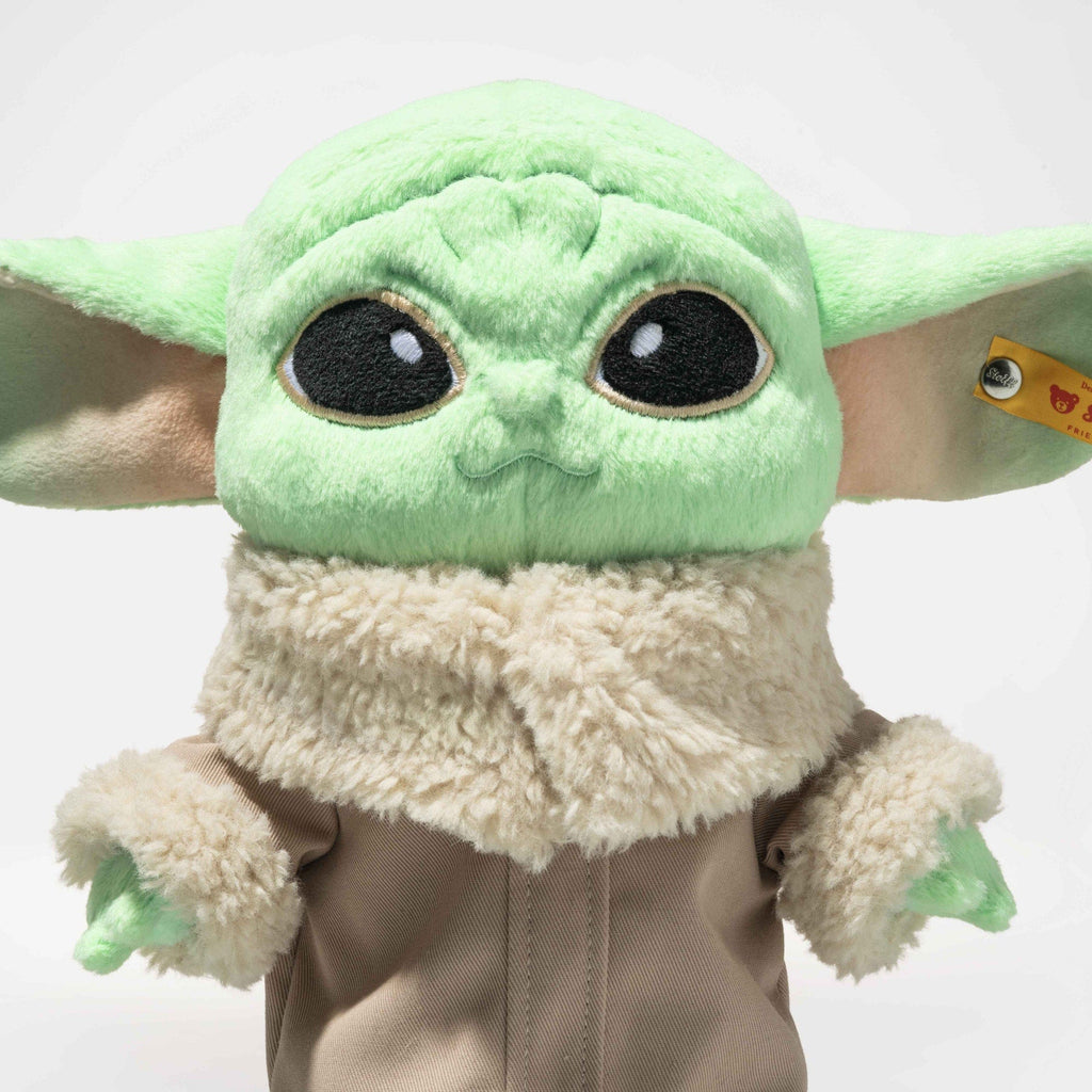 Knuffel Star Wars Grogu Green - 25 cm - Fantasieknuffels Steiff - In den Olifant