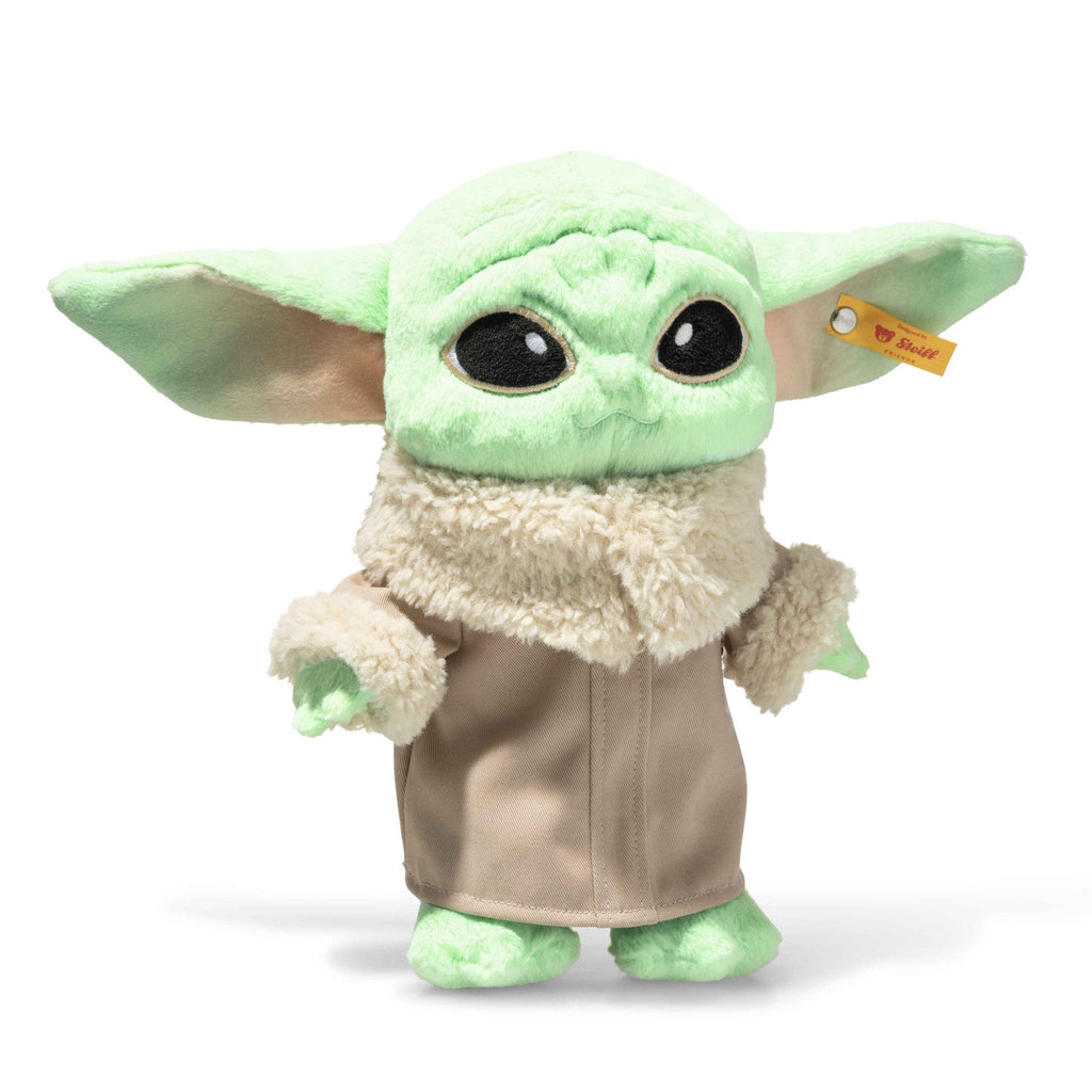 Knuffel Star Wars Grogu Green - 25 cm - Fantasieknuffels Steiff - In den Olifant