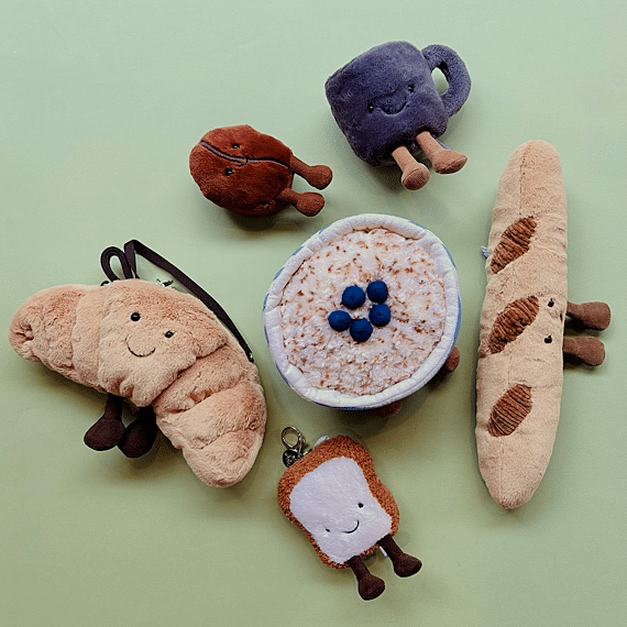 Knuffel Stokbrood Amuseable Baguette - 34 Cm - Fantasieknuffels Jellycat - In den Olifant