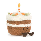 Knuffel Taart Amuseables Carrot Cake - 15 cm - Groenten, fruit en ander lekkers Jellycat - In den Olifant