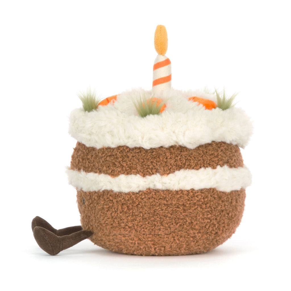 Knuffel Taart Amuseables Carrot Cake - 15 cm - Groenten, fruit en ander lekkers Jellycat - In den Olifant
