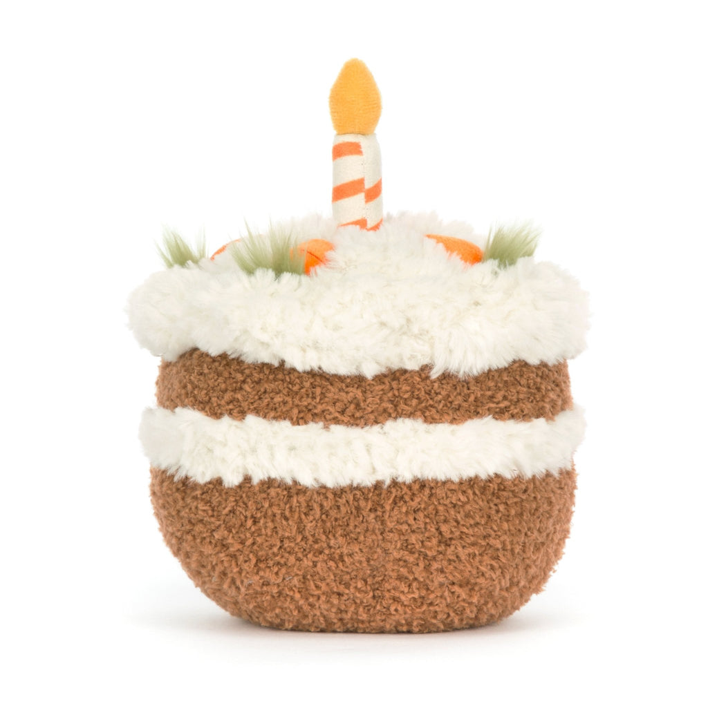 Knuffel Taart Amuseables Carrot Cake - 15 cm - Groenten, fruit en ander lekkers Jellycat - In den Olifant