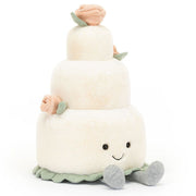 Knuffel Taart Amuseables Wedding Cake - 30 cm - Groenten, fruit en ander lekkers Jellycat - In den Olifant