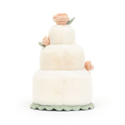 Knuffel Taart Amuseables Wedding Cake - 30 cm - Groenten, fruit en ander lekkers Jellycat - In den Olifant