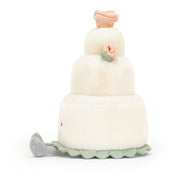 Knuffel Taart Amuseables Wedding Cake - 30 cm - Groenten, fruit en ander lekkers Jellycat - In den Olifant