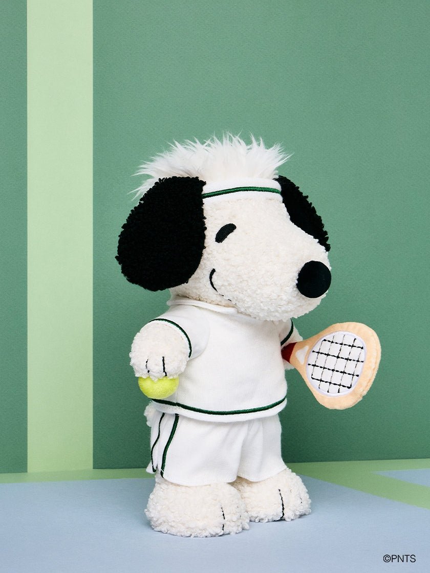 Knuffel Tennis Snoopy - 22 cm - Huisdieren Bon Ton Toys - In den Olifant