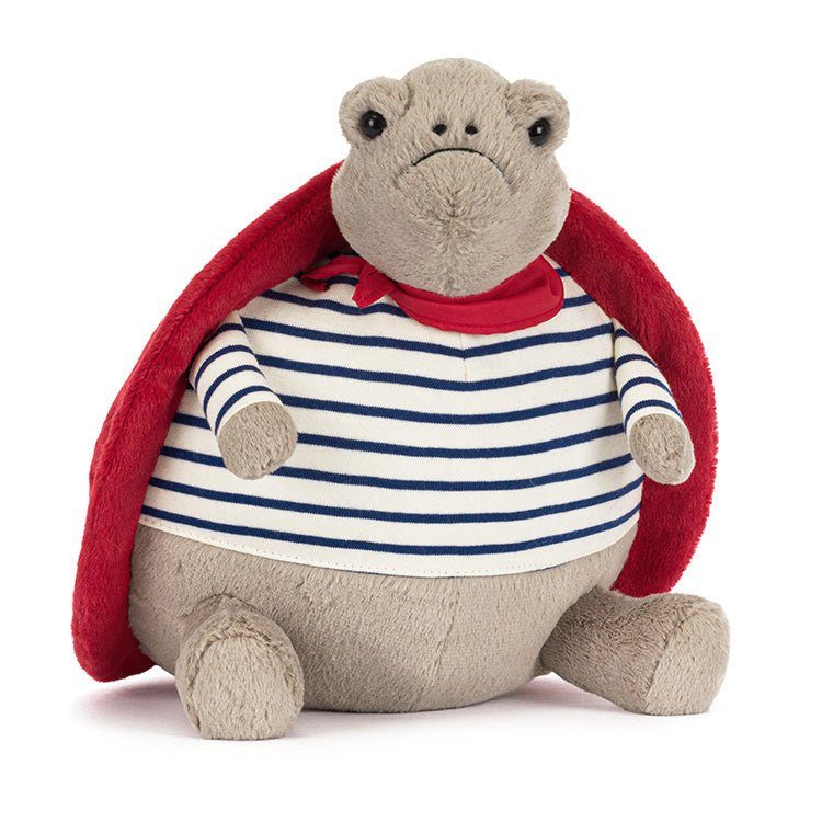 Knuffel Timmy Turtle Romantic Outfit - 21 cm - Wilde dieren Jellycat - In den Olifant