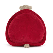 Knuffel Timmy Turtle Romantic Outfit - 21 cm - Wilde dieren Jellycat - In den Olifant