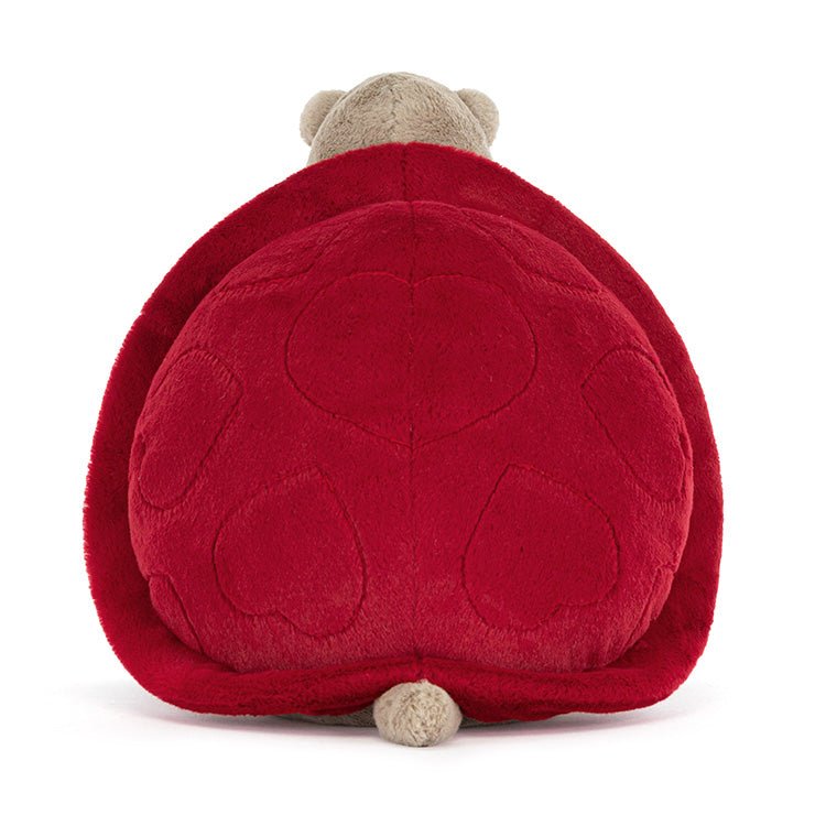 Knuffel Timmy Turtle Romantic Outfit - 21 cm - Wilde dieren Jellycat - In den Olifant