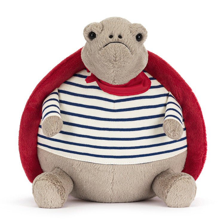 Knuffel Timmy Turtle Romantic Outfit - 21 cm - Wilde dieren Jellycat - In den Olifant