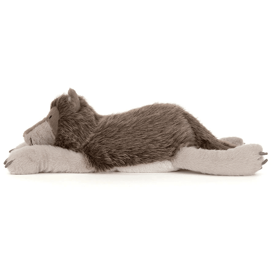 Knuffel Ulrich Wolf - 40 cm - Wilde dieren Jellycat - In den Olifant