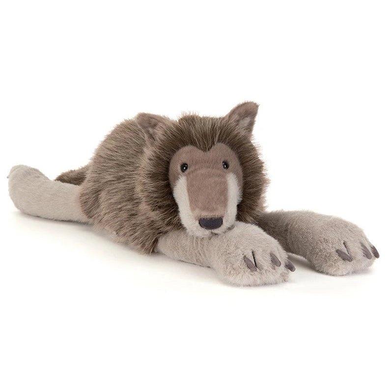 Knuffel Ulrich Wolf - 40 cm - Wilde dieren Jellycat - In den Olifant