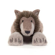 Knuffel Ulrich Wolf - 40 cm - Wilde dieren Jellycat - In den Olifant