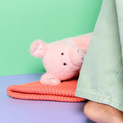 Knuffel Varken Paddy Pig Pink ECO - 25 cm - Boerderijdieren Bon Ton Toys - In den Olifant