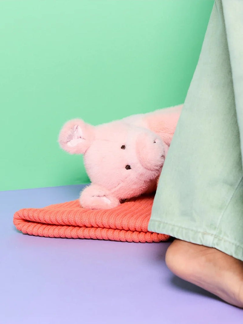 Knuffel Varken Paddy Pig Pink ECO - 25 cm - Boerderijdieren Bon Ton Toys - In den Olifant