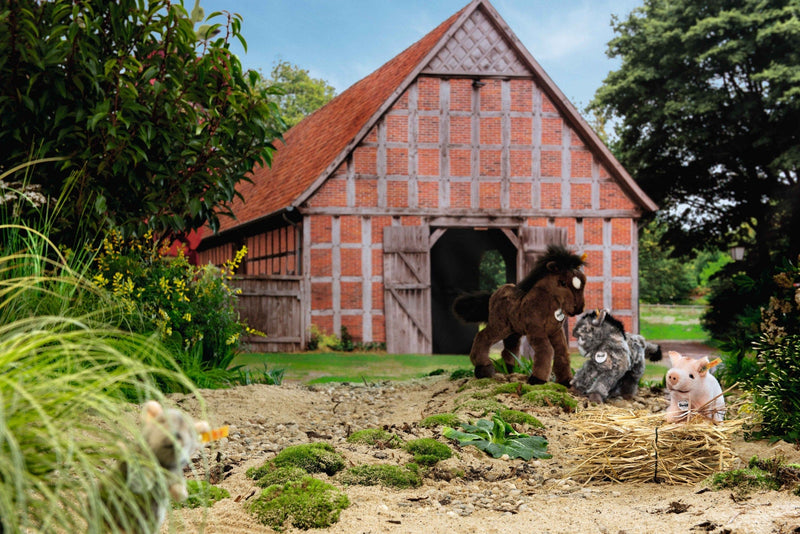 Knuffel Varken Sissi Biggetje - 15 cm - Boerderijdieren Steiff - In den Olifant