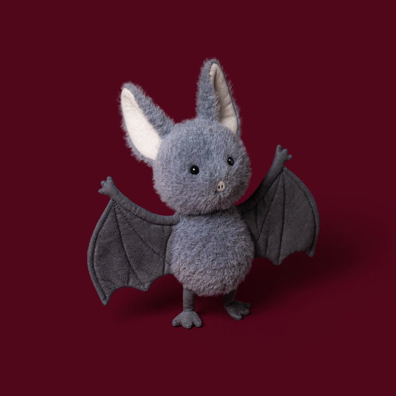 Knuffel Vleermuis Broox Bat - 22 cm - Wilde dieren Jellycat - In den Olifant