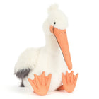 Knuffel Vogel Keli Pelican - 34 cm - Wilde dieren Jellycat - In den Olifant