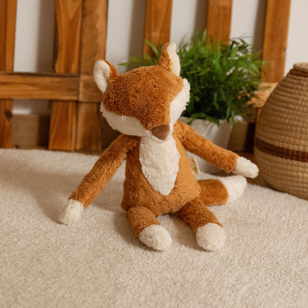 Knuffel Vos Organic Soft Toy Fox - 38 cm - Wilde dieren Sigikid - In den Olifant