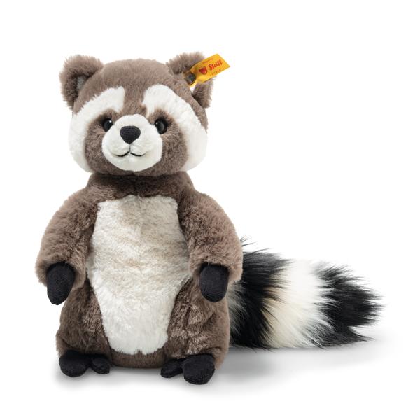 Knuffel Wasbeer Pedro Racoon - 23 cm - Wilde dieren Steiff - In den Olifant