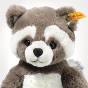 Knuffel Wasbeer Pedro Racoon - 23 cm - Wilde dieren Steiff - In den Olifant