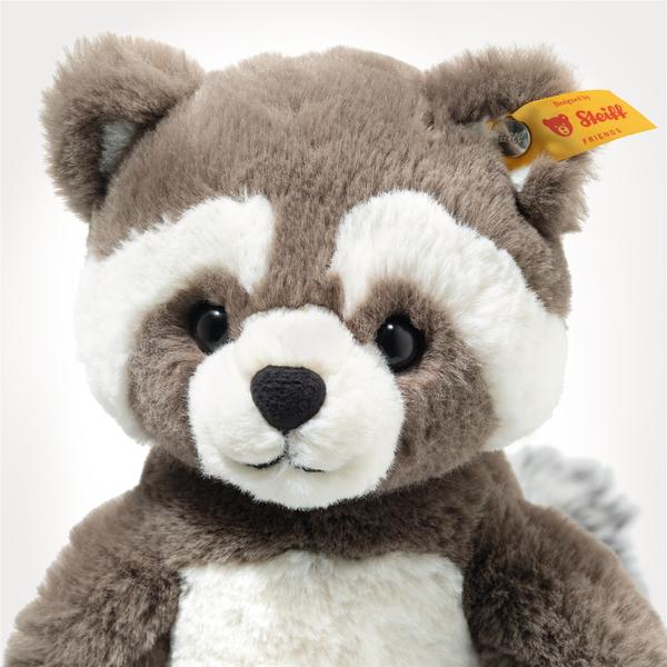 Knuffel Wasbeer Pedro Racoon - 23 cm - Wilde dieren Steiff - In den Olifant