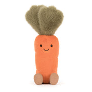 Knuffel Wortel Amuseables Carrot - 28 cm - Groenten, fruit en ander lekkers Jellycat - In den Olifant