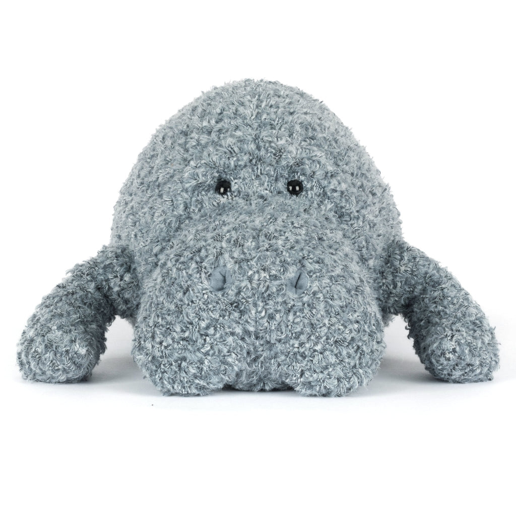 Knuffel Zeekoe Maffles Manatee - 52 cm - Zeedieren Jellycat - In den Olifant