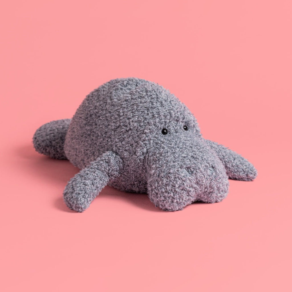 Knuffel Zeekoe Maffles Manatee - 52 cm - Zeedieren Jellycat - In den Olifant