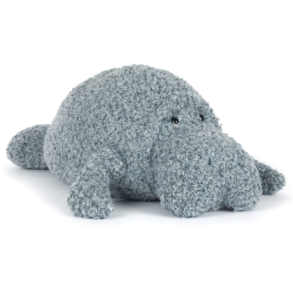 Knuffel Zeekoe Maffles Manatee - 52 cm - Zeedieren Jellycat - In den Olifant