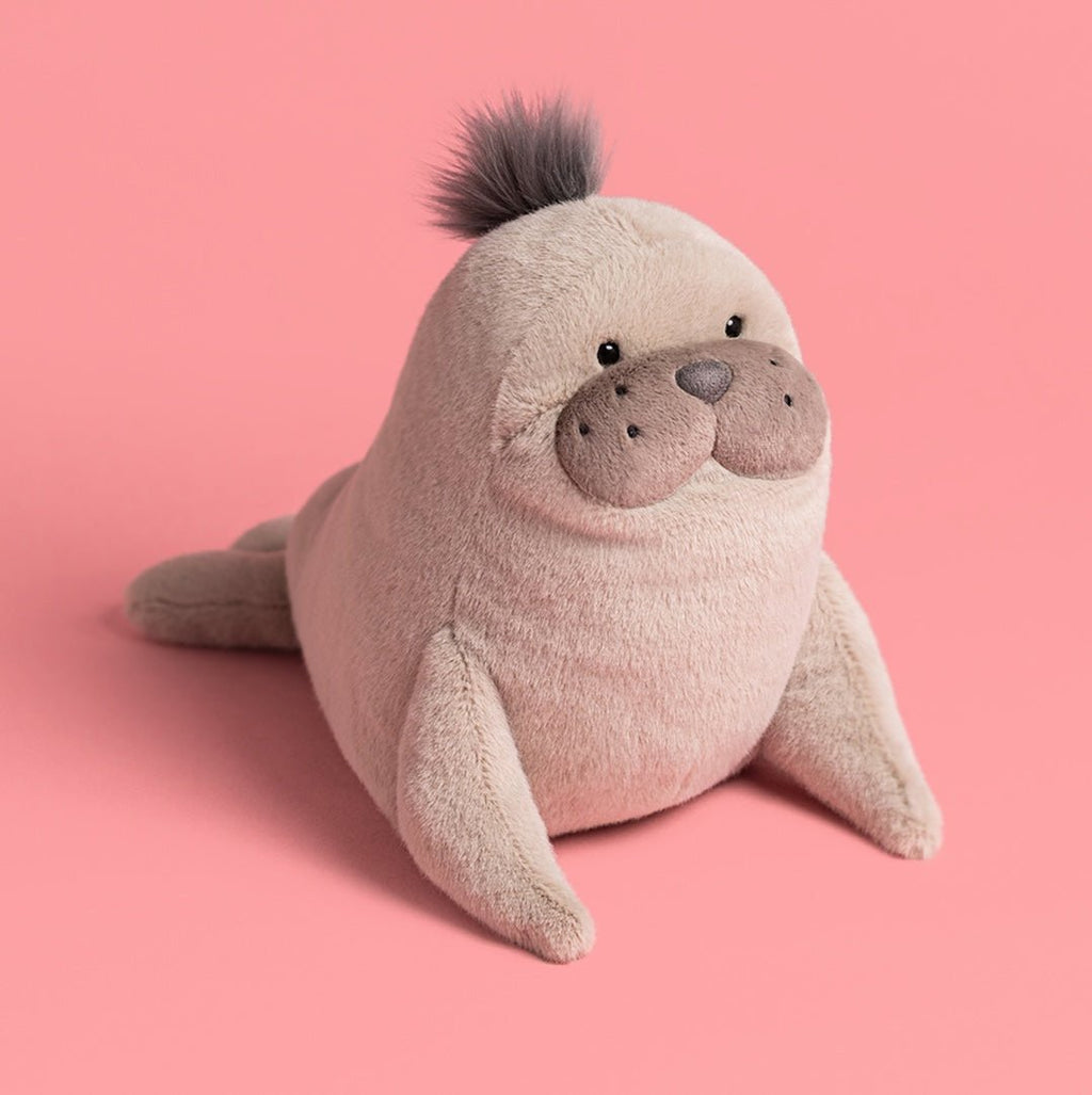 Knuffel Zeeleeuw Roarwell Sea Lion - 30 cm - Zeedieren Jellycat - In den Olifant