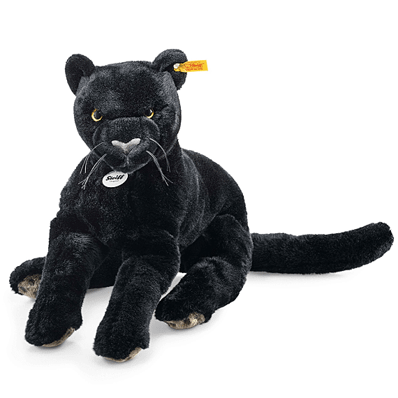 Knuffel Dangling Panther Black Nero - 40 Cm