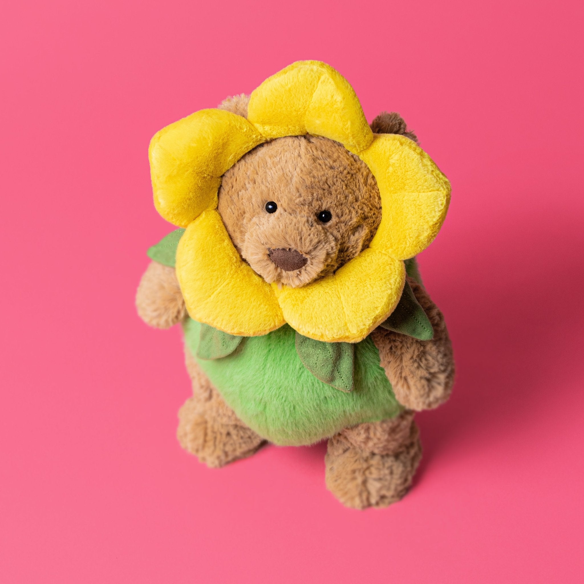 Jellycat Teddy Bear Bartholomew Bear Daffodil Outfit - 26 cm - In