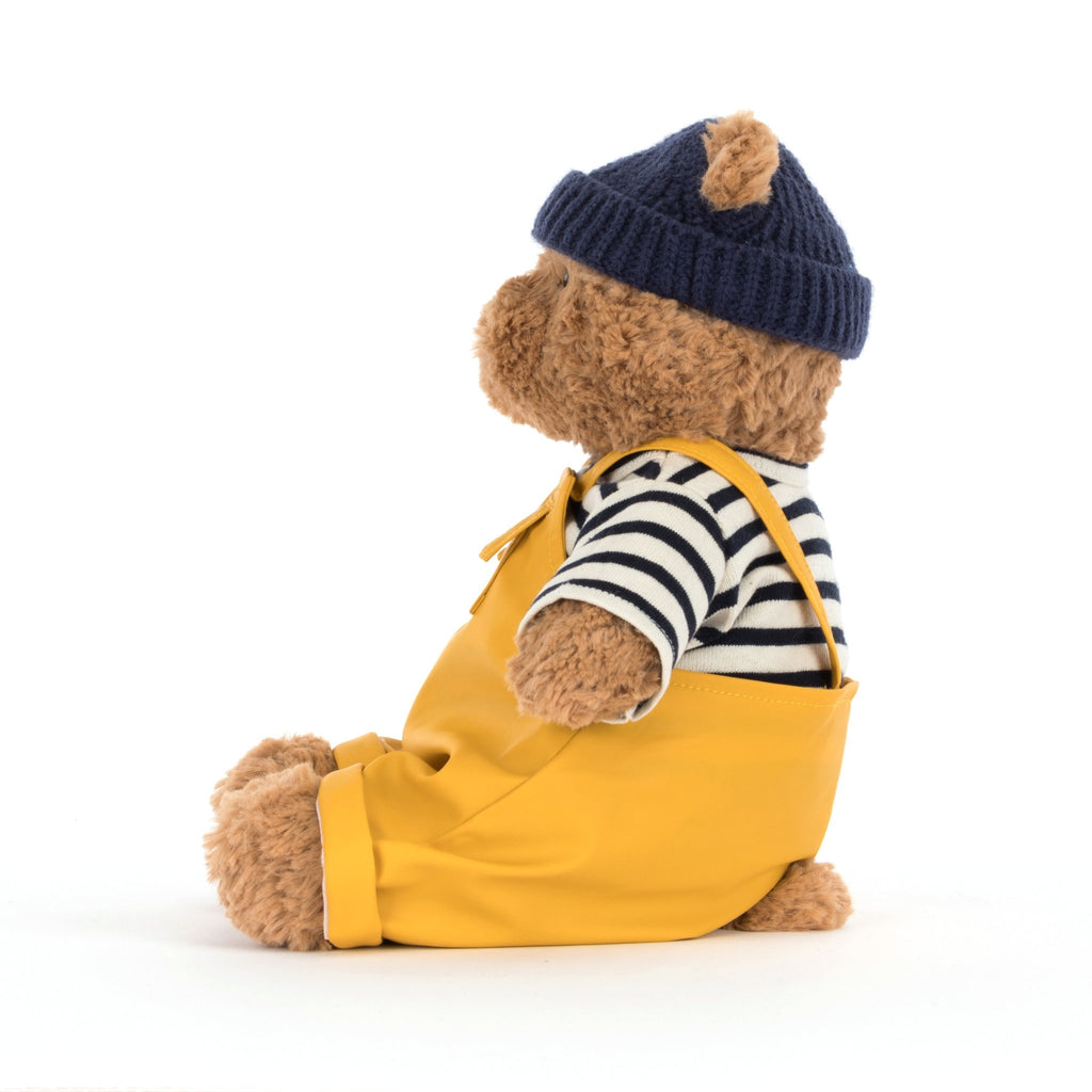 Knuffelbeer Bartholomew Bear Seafarer Outfit - 26 cm - Knuffelberen Jellycat - In den Olifant